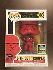 MINT CONDITION Funko POP! SDCC 2020 Shared Exclusive Star Wars Sith Jet Trooper