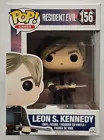 Mint in Mint Box Funko Pop Games Resident Evil - Leon Kennedy #156 in Protector