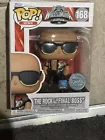 MINT WWE Funko Pop - The Rock Final Boss 168 with pop protector