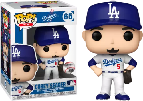 MLB Baseball - Cory Seager Los Angeles Dodgers Away Uniform #65 Pop! Vinyl