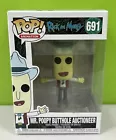 ⭐️ MR. POOPY BUTTHOLE AUCTIONEER 691 Rick And Morty ⭐️ Funko Pop ⭐️ BRAND NEW ⭐️