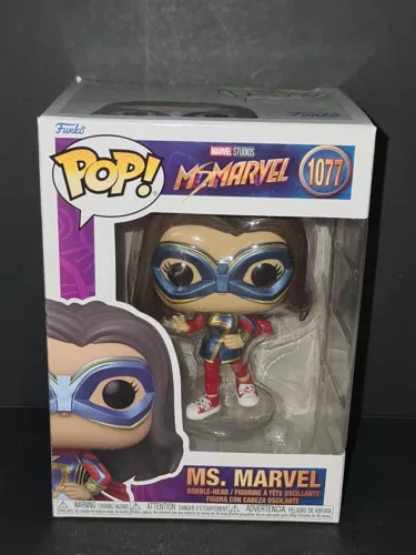 MS. MARVEL - MS. MARVEL FUNKO POP! VINYL FIGURE #1077 NEW