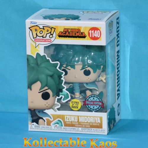 My Hero Academia - Izuku Midoriya (Deku) with Gloves GitD Pop! Vinyl (RS) #1140