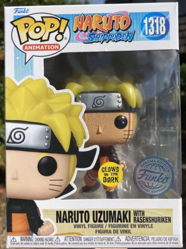 Naruto Shippuden - Naruto Uzumaki with Rasenshuriken GLOW #1318 Funko Pop Vinyl