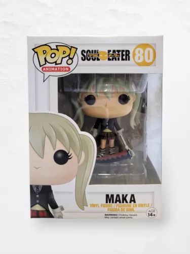NEAR MINT CONDITION Vaulted Funko POP Soul Eater Anime Figure Maka Albarn #80