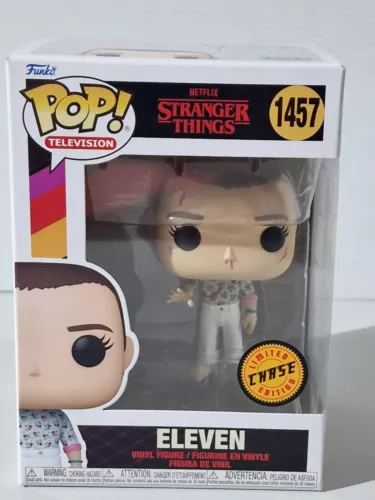 Netflix Stranger Things Eleven Television Funko Pop! 1457 Chase Edition Vinyl