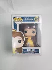 New Disney Funko Pop Belle 221 With Protective Case Vinyl Figure Figurine