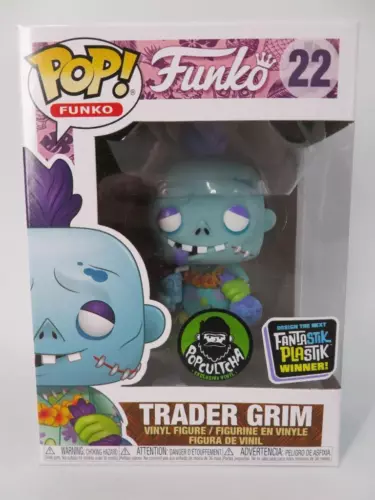 NEW - Funko POP! #22 Trader Grim Vinyl Figure - Popcultcha Fantastik Plastik