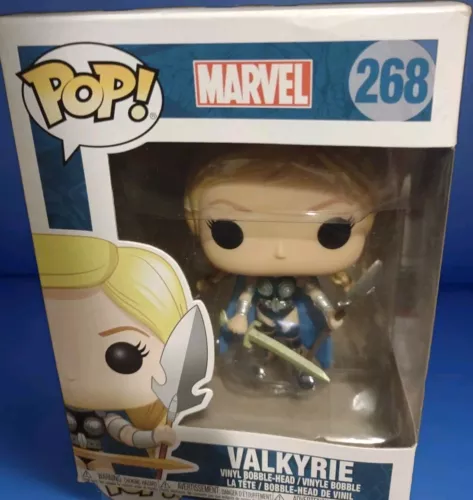 New Funko Pop! #268 Vinyl Marvel - Valkyrie Bobble-Head