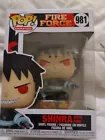 New Funko Pop! #981 Fire Force - Shinra with Fire