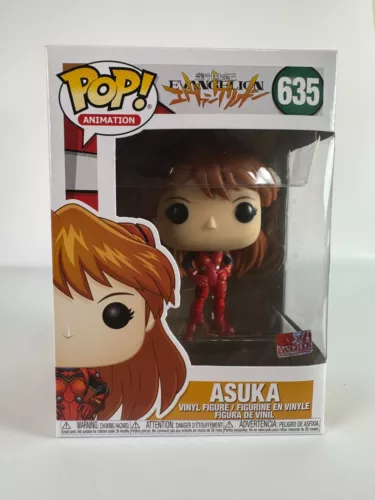 New Funko Pop Anime Animation 635 Asuka Neon Genesis Evangelion Vaulted