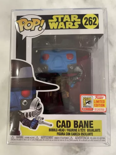 NEW FUNKO POP! CAD BANE #262 SDCC 2018 EXCLUSIVE STAR WARS CLONE WARS