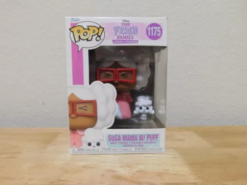 New Funko Pop Disney The Proud Family #1175 Suga Mama w/Puff vinyl figures