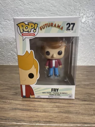NEW Funko Pop Futurama Fry Vinyl Figure #27 KG Pop Culture