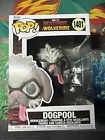 NEW! Funko Pop! Marvel Deadpool & Wolverine Dogpool #1401 W/ Protector