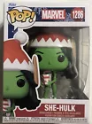 New Funko Pop Marvel She-Hulk Elf Christmas Holiday Bobble-Head Figure #1286 NIB
