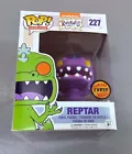New Funko Pop Nickelodeon 227 Purple Reptar Dinosaur Rugrats CHASE Vaulted