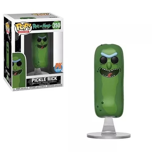 NEW Funko POP Pickle Rick 350 (No Limbs) Rick and Morty (Adult Swim) PX Previews