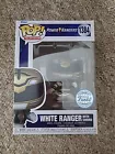 New Funko Pop! Power Rangers White Ranger with Sword #1384 inc Protector