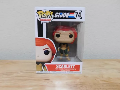 New Funko Pop Retro Toys G.I.Joe #74 Scarlett vinyl figure