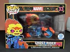 NEW FUNKO POP! RIDES: GHOST RIDER BLACKLIGHT #33 SHOP EXCLUSIVE MARVEL SHIPS NOW