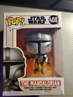 New Funko POP Star Wars The Mandalorian Flying With Blaster #408