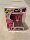 New Funko Pop! Star Wars Valentines The Mandalorian Bobble-Head #495