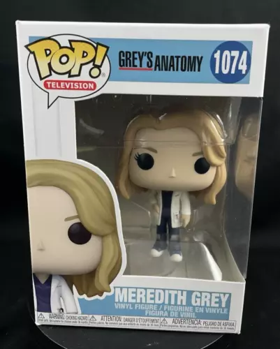 New Funko Pop! Television – Grey's Anatomy, Meredith Grey #1074 Vinyl Figure