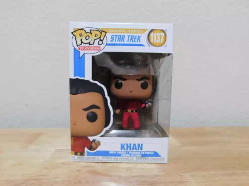 New Funko Pop Television Star Trek #1137 Khan vinyl figure