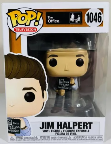 NEW Funko POP ! Television Vinyl : The Office  - Jim Halpert #1046