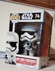 NEW Funko Pop Vinyl Star Wars 74 First Order Stormtrooper Bobble Head Figure