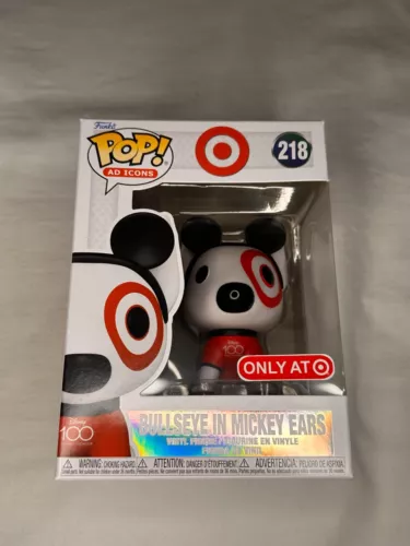New Funko Pop! Vinyl: Target - Bullseye in Disney Mickey Ears (Exclusive) #218