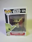 New in Box Funko Pop Star Wars #124 Dagobah Yoda Vinyl Bobblehead