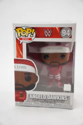 New In Box Funko POP! WWE Angelo Dawkins #94 Wrestling Vinyl Figure