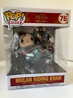 New ListingFunko Pop! Disney Mulan Riding Khan #76 Movie Moments from Disney's Mulan