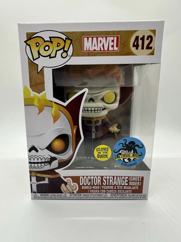 New ListingFunko Pop! Marvel: Doctor Strange (Ghost Rider) #412 (GITD, L.A. Comic Con)