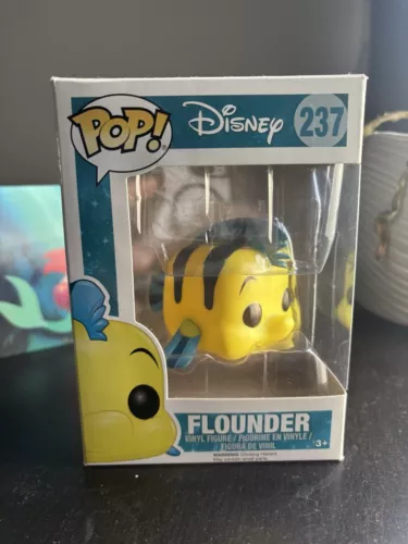 New ListingFunko The Little Mermaid Pop! Disney Flounder Vinyl Figure #237