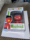 NEW MARVEL RED HULK FUNKO POP! VINYL FIGURE#31 RARE VAULTED FIGURE Beautiful