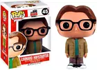 NEW OFFICIAL FUNKO POP BIG BANG THEORY LEONARD HOFSTADTER #45 VINYL FIGURE