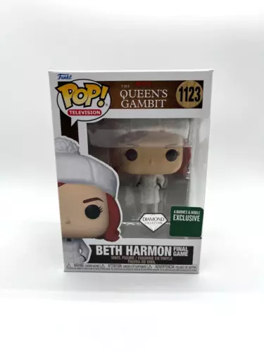NEW The Queen's Gambit Funko Pop! Beth Harmon 1123 Final Game Barnes Noble Exclu