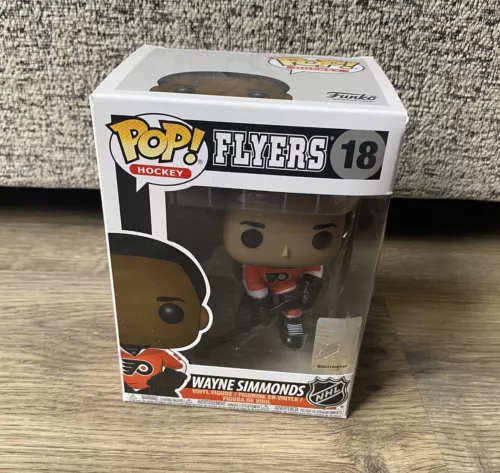 NHL Flyers Wayne Simmonds Funko Pop Vinyl Figure- #18- Boxed/ New- Pop Hockey