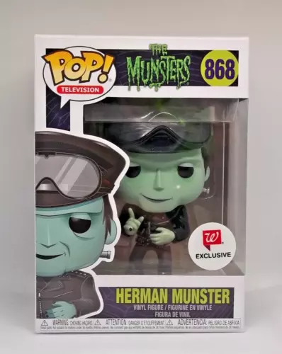 NIB - FUNKO - TELEVISION - THE MUNSTERS - HERMAN MUNSTER #868 - WALGREENS EXCLUS
