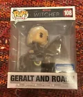 NIB The Witcher Geralt Of Rivia and Roach Pop Rides #108 Vinyl Figure Funko NEW