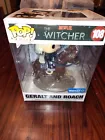 NIB The Witcher Geralt Of Rivia and Roach Pop Rides #108 Vinyl Figure Funko NEW