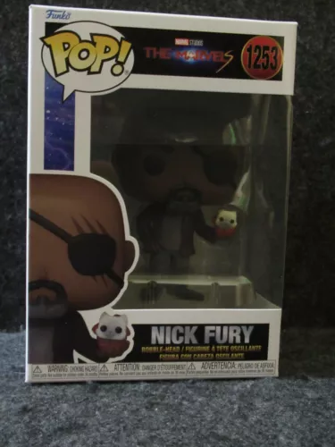 Nick Fury #1253 The Marvels Funko Pop Vinyl Bobble-Head Marvel