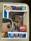 Nick Fury 447 Captain Marvel Collector Corps Funko Pop Vinyl New in Mint Box+P/P