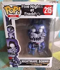 Nightmare Bonnie Pop 215 -Five Nights Freddys Funko Pop! 2017 Vaulted +Protector