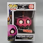 Nightmare Cupcake #218 ~  Funko Pop Five Nights at Freddy's Target in Protector