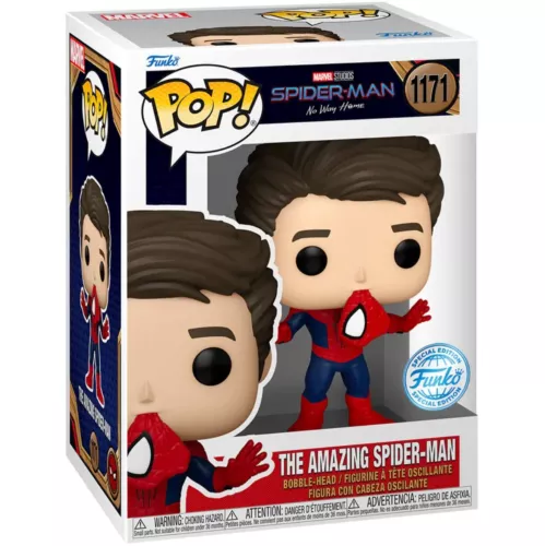 No Way Home - The Amazing Spider-Man [Unmasked] Special Edition #1171 Funko Pop!