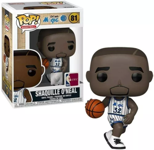 O Neal NBA Orlando Magic Home POP Shaquille! Basketball #81 Vinyl Figure Funko